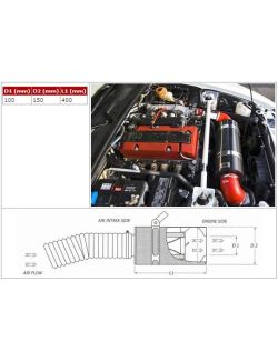 Carbon dynamic airbox BMC Honda S2000