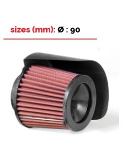 Conisch Carbon racing filter BMC diam 90mm
