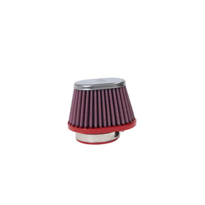 BMC Right Chrome Conical Motorcycle Carbu Filter, Diam 50mm