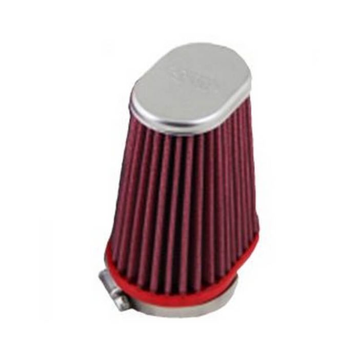 BMC Chrome Central Conical Motorcycle Carbu Filter, Diam 50