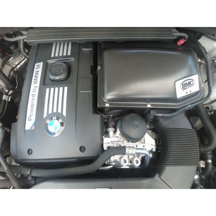 Filtre et couvercle carbone BMC BMW 1M 3.0 Twin Turbo